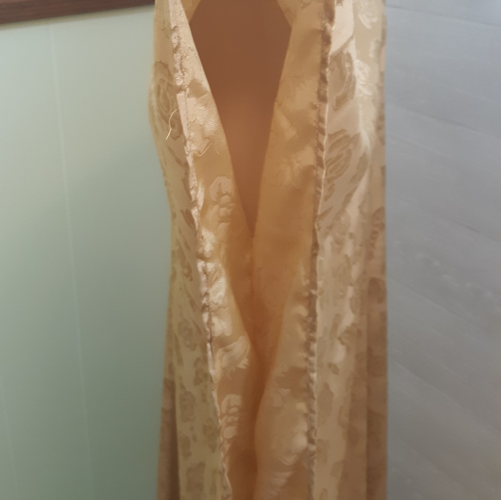 Original Antth NY gold kaftan gown dress free size *A1 - Picture 3 of 8